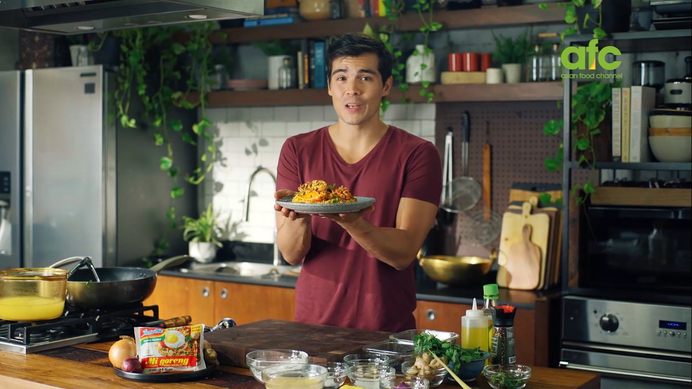 Indomie AFC Recipe Vignettes with Erwan Heussaff