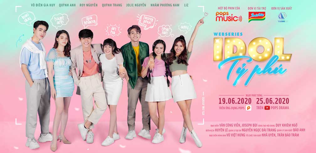 Indomie đồng h&#224;nh c&#249;ng Webdrama “Idol tỷ ph&#250;”