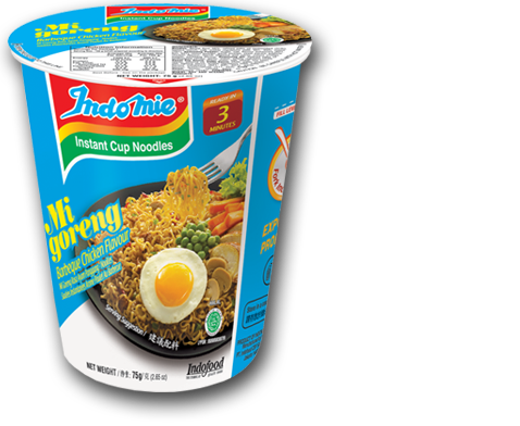 Indomie Cup Mi Goreng Barbeque Chicken Flavour