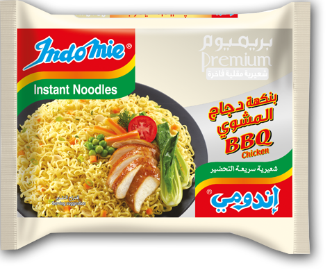 Indomie Curly Noodles BBQ Chicken Flavour