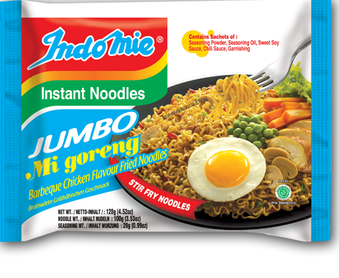 Indomie Mi Goreng Barbeque Chicken Flavour Jumbo