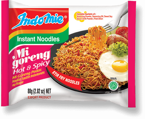 Indomie Mi Goreng Hot &amp; Spicy