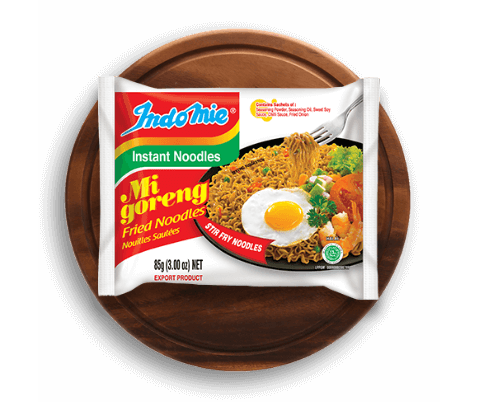 Instant Noodles Indomie Mie Curly Premium Collection goreng