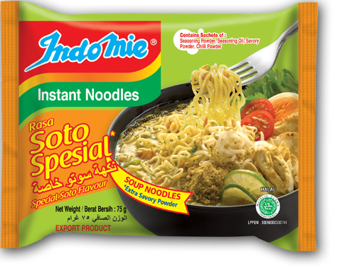 Indomie Instant Noodles Soup Special Chicken Flavor, 2.65 Ounce (Pack of 30)